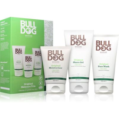 Bulldog Original Skincare Trio set cadou pentru barbă Bulldog Original Skincare Trio set cadou pentru barbă