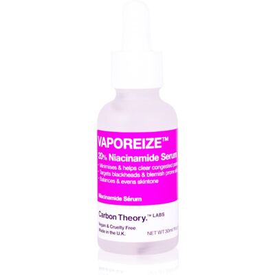 Rio Carbon Theory Vaporeize 20% Niacinamide Serum ser facial cu niacinamidă și zinc 30 ml Rio Carbon Theory Vaporeize 20% Niacinamide Serum ser facial cu niacinamidă și zinc 30 ml