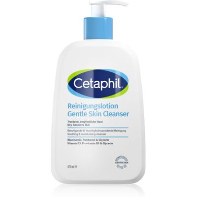Cetaphil Gentle Skin Cleanser lapte pentru curatare pentru ten uscat și sensibil 473 ml Cetaphil Gentle Skin Cleanser lapte pentru curatare pentru ten uscat și sensibil 473 ml