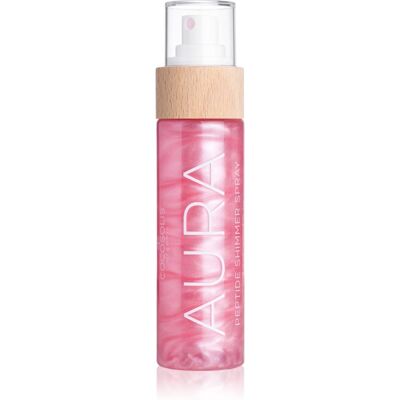 COCOSOLIS AURA Peptide Shimmer Spray spray hidratant cu efect iluminator cu parfum Strawberry Cheesecake 100 ml COCOSOLIS AURA Peptide Shimmer Spray spray hidratant cu efect iluminator cu parfum Strawberry Cheesecake 100 ml