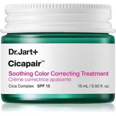 Dr. Jart+ Cicapair™ Soothing Color Correcting Treatment Crema intensiva impotriva inrosirii pielii. SPF 30 15 ml Dr. Jart+ Cicapair™ Soothing Color Correcting Treatment Crema intensiva impotriva inrosirii pielii. SPF 30 15 ml