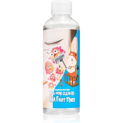 Elizavecca Milky Piggy Hell-Pore Clean Up AHA Fruit Toner tonic pentru reducerea porilor dilatati cu efect exfoliant 200 ml Elizavecca Milky Piggy Hell-Pore Clean Up AHA Fruit Toner tonic pentru reducerea porilor dilatati cu efect exfoliant 200 ml