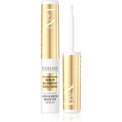 Eveline Cosmetics No. 1 Ser stimulator pentru creșterea genelor și a sprâncenelor cu peptide 4 ml Eveline Cosmetics No. 1 Ser stimulator pentru creșterea genelor și a sprâncenelor cu peptide 4 ml