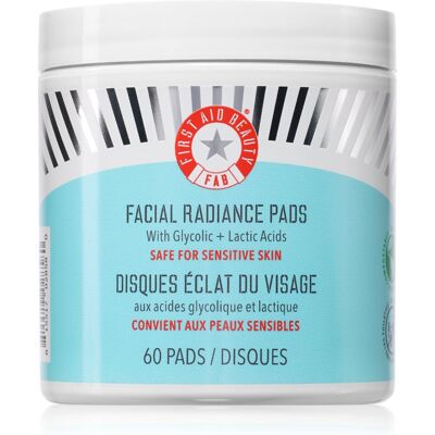First Aid Beauty Facial Radiance Pads tampoane exfoliante pentru strălucirea și netezirea pielii 60 buc First Aid Beauty Facial Radiance Pads tampoane exfoliante pentru strălucirea și netezirea pielii 60 buc