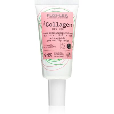 FlosLek Laboratorium Fito Collagen crema anti rid de zi si de noapte pentru conturul ochilor si buzelor 30 ml FlosLek Laboratorium Fito Collagen crema anti rid de zi si de noapte pentru conturul ochilor si buzelor 30 ml
