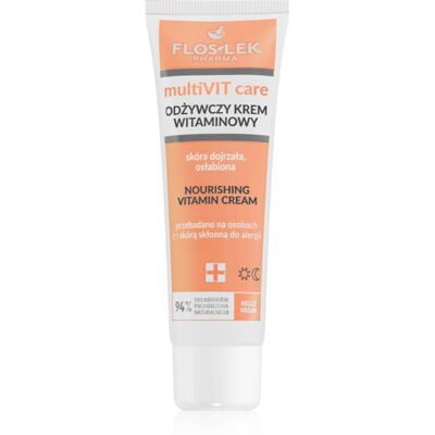 FlosLek Pharma Multivit Care Cremă Hrănitoare - Piele Matură - 50ml FlosLek Pharma Multivit Care Cremă Hrănitoare - Piele Matură - 50ml
