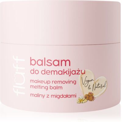 Fluff Balsam Demakijażu z Maliną i Migdałami - Delikatne Rozwiązanie do Czyszczenia Fluff Balsam Demakijażu z Maliną i Migdałami - Delikatne Rozwiązanie do Czyszczenia