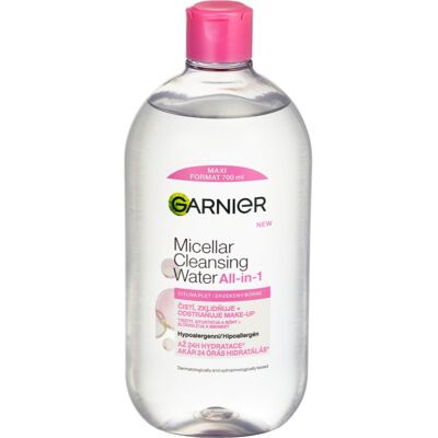 Apa Micelar Skin Naturals de Garnier All-in-1 - Pentru piele sensibilă, 700 ml Apa Micelar Skin Naturals de Garnier All-in-1 - Pentru piele sensibilă, 700 ml