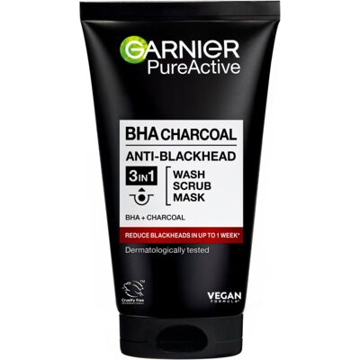 Garnier 150ml Masca pentru față - Cărbune activ împotriva punctelor negre Garnier 150ml Masca pentru față - Cărbune activ împotriva punctelor negre
