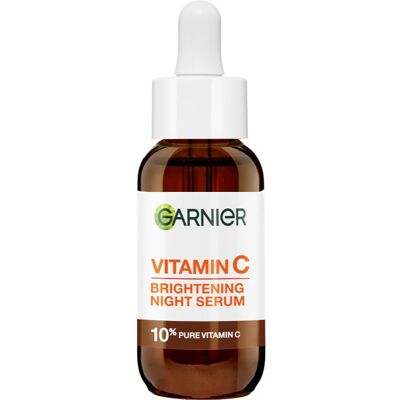 Ser pentru noapte cu Vitamina C Garnier - Iluminator, Hidratant, Tânăr Ser pentru noapte cu Vitamina C Garnier - Iluminator, Hidratant, Tânăr