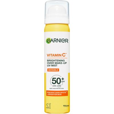 Spray Față Vitamina C Garnier - Luminator UV SPF 50+ 75ml Spray Față Vitamina C Garnier - Luminator UV SPF 50+ 75ml