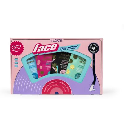 I Love Face the Music set cadou faciale I Love Face the Music set cadou faciale