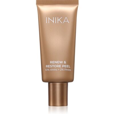 INIKA Organic Renew + Restore Peel Masca exfolianta ce ofera luminozitate Cu AHA Acizi 30 ml INIKA Organic Renew + Restore Peel Masca exfolianta ce ofera luminozitate Cu AHA Acizi 30 ml