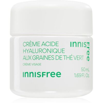 innisfree Green Tea Seed Hyaluronic Cream crema de fata hidratanta cu efect calmant 50 ml innisfree Green Tea Seed Hyaluronic Cream crema de fata hidratanta cu efect calmant 50 ml