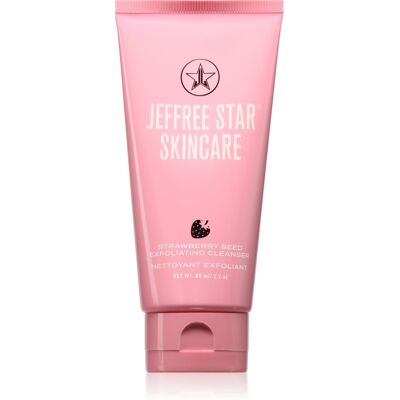 Jeffree Star Cosmetics Jeffree Star Skin Strawberry Water gel exfoliant de curățare 80 ml Jeffree Star Cosmetics Jeffree Star Skin Strawberry Water gel exfoliant de curățare 80 ml