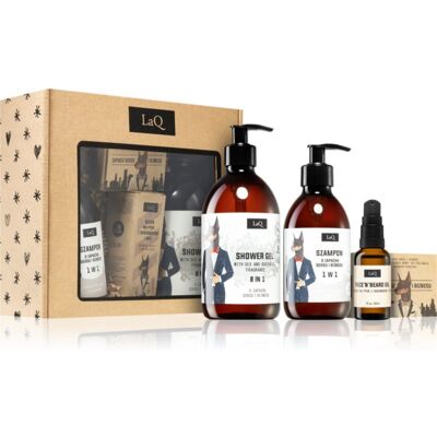 LaQ Doberman set cadou pentru look perfect pentru bărbați LaQ Doberman set cadou pentru look perfect pentru bărbați