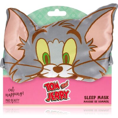 Mad Beauty Tom & Jerry Sleep Mask - Tom mască pentru dormit 1 buc Mad Beauty Tom & Jerry Sleep Mask - Tom mască pentru dormit 1 buc