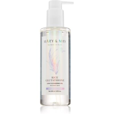 Mary&May Rice Glutathione LHA Cleansing Oil ulei de curățare blând cu efect de exfoliere 200 ml Mary&May Rice Glutathione LHA Cleansing Oil ulei de curățare blând cu efect de exfoliere 200 ml