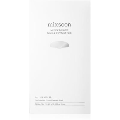 mixsoon Melting Collagen Neck & Forehead Film mască textilă hidratantă pentru față și gât 5 buc mixsoon Melting Collagen Neck & Forehead Film mască textilă hidratantă pentru față și gât 5 buc