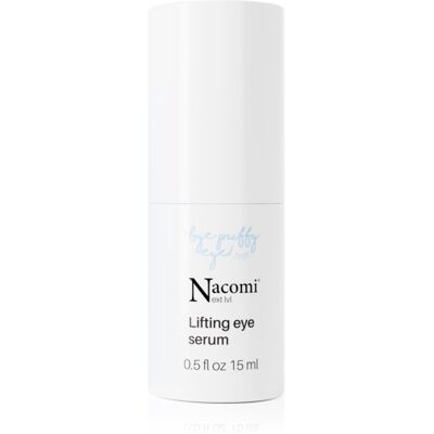 Nacomi Next Level Bye Puffy Eye! ser pentru ochi cu efect de lifting 15 ml Nacomi Next Level Bye Puffy Eye! ser pentru ochi cu efect de lifting 15 ml
