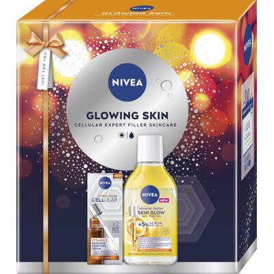 NIVEA Glowing Skin set cadou pentru o piele mai luminoasa NIVEA Glowing Skin set cadou pentru o piele mai luminoasa