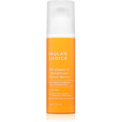 Paula's Choice Vitamin C 25% + Glutathione Clinical Serum ser calmant cu vitamina C 30 ml Paula's Choice Vitamin C 25% + Glutathione Clinical Serum ser calmant cu vitamina C 30 ml