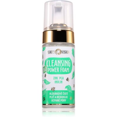 Purity Vision BIO Cleansing Power Foam crema hidratanta pentru curatare cu efect calmant 90 ml Purity Vision BIO Cleansing Power Foam crema hidratanta pentru curatare cu efect calmant 90 ml