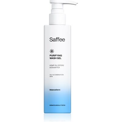 Saffee BalanceDerm Purifying Wash Gel gel de curățare pentru ten gras și mixt 200 ml Saffee BalanceDerm Purifying Wash Gel gel de curățare pentru ten gras și mixt 200 ml