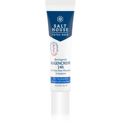 Salt House Dead Sea Therapy Eye Cream 24h crema de ochi hidratanta cu acid hialuronic 15 ml Salt House Dead Sea Therapy Eye Cream 24h crema de ochi hidratanta cu acid hialuronic 15 ml