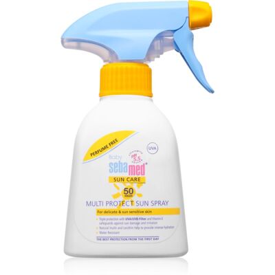 Sebamed Sun Care Multi Protect Sun Spray cremă pentru plaja fara parfum SPF 50 pro 200 ml Sebamed Sun Care Multi Protect Sun Spray cremă pentru plaja fara parfum SPF 50 pro 200 ml