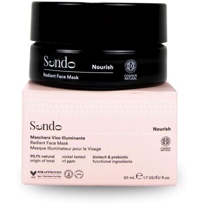 Sendo Nourish Radiant Face Mask masca iluminatoare faciale 50 ml Sendo Nourish Radiant Face Mask masca iluminatoare faciale 50 ml