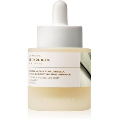 SKIN1004 Lab In Nature Retinol 0.2% Boosting Shot Ampoule ser regenerant antirid sporirea elasticității tenului 30 ml SKIN1004 Lab In Nature Retinol 0.2% Boosting Shot Ampoule ser regenerant antirid sporirea elasticității tenului 30 ml