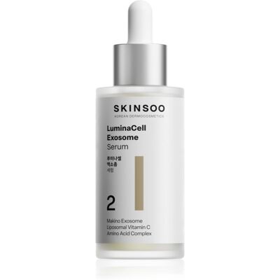SKINSOO LuminaCell Exosome Serum ser facial cu efect iluminator 50 ml SKINSOO LuminaCell Exosome Serum ser facial cu efect iluminator 50 ml