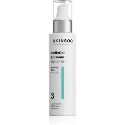 SKINSOO PurifyCell Exosome Light Cream crema hidratanta usoara cu efect matifiant 120 ml SKINSOO PurifyCell Exosome Light Cream crema hidratanta usoara cu efect matifiant 120 ml