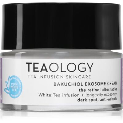 Teaology Bakuchiol Infusion Exosome Cream crema anti-rid hidratanta impotriva petelor intunecate 50 ml Teaology Bakuchiol Infusion Exosome Cream crema anti-rid hidratanta impotriva petelor intunecate 50 ml
