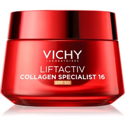 Vichy Liftactiv Collagen Specialist 16 SPF 50 crema protectoare de zi impotriva imbatranirii pielii SPF 50 50 ml Vichy Liftactiv Collagen Specialist 16 SPF 50 crema protectoare de zi impotriva imbatranirii pielii SPF 50 50 ml