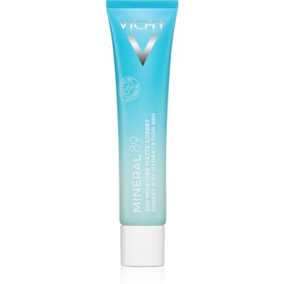 Vichy Minéral 89 48H Moisture Matte Sorbet crema de fata hidratanta pentru ten gras și mixt 40 ml Vichy Minéral 89 48H Moisture Matte Sorbet crema de fata hidratanta pentru ten gras și mixt 40 ml