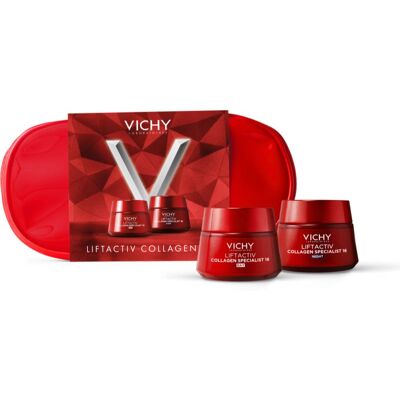 Vichy Liftactiv Gift Set set cadou de Crăciun cu efect de lifting și fermitate 1 buc Vichy Liftactiv Gift Set set cadou de Crăciun cu efect de lifting și fermitate 1 buc