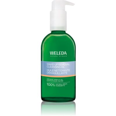 Weleda Cleansing Care Make-up Removal Cleansing Oil ulei pentru indepartarea machiajului Ulei de curățare cu efect calmant 150 ml Weleda Cleansing Care Make-up Removal Cleansing Oil ulei pentru indepartarea machiajului Ulei de curățare cu efect calmant 150 ml
