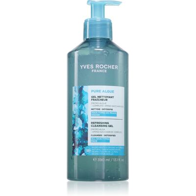 Yves Rocher Pure Algue gel de curățare cu efect revigorant 390 ml Yves Rocher Pure Algue gel de curățare cu efect revigorant 390 ml