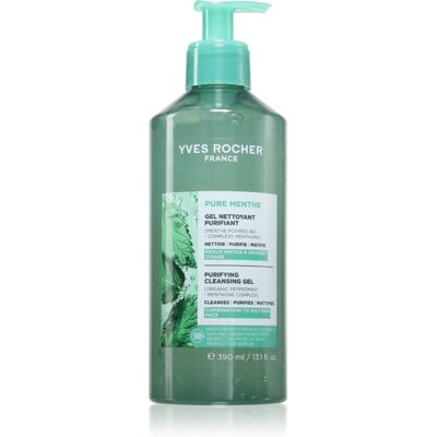 Yves Rocher Pure Menthe gel intens pentru curatare 390 ml Yves Rocher Pure Menthe gel intens pentru curatare 390 ml