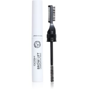 GOSH COPENHAGEN Brow Lift Lamination Wax ceară de fixare pentru sprâncene perie 2 in 1 culoare 001 Clear 6 ml GOSH COPENHAGEN Brow Lift Lamination Wax ceară de fixare pentru sprâncene perie 2 in 1 culoare 001 Clear 6 ml