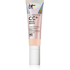 IT Cosmetics CC+ Nude Glow SPF40 (32ml) - Deschis IT Cosmetics CC+ Nude Glow SPF40 (32ml) - Deschis