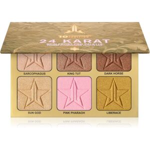 Jeffree Star Cosmetics Skin Frost™ 24K Highlighter paletă de iluminatoare 6x7 g Jeffree Star Cosmetics Skin Frost™ 24K Highlighter paletă de iluminatoare 6x7 g
