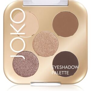 JOKO Eyeshadow Palette Paleta ochi umbre cu 5 nuante culoare Sparkling Sands 7 g JOKO Eyeshadow Palette Paleta ochi umbre cu 5 nuante culoare Sparkling Sands 7 g