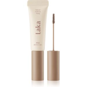 Laka Pixi Brow Cara mascara pentru sprâncene pentru fixare și formă culoare 02 Wood Brown 8 g Laka Pixi Brow Cara mascara pentru sprâncene pentru fixare și formă culoare 02 Wood Brown 8 g