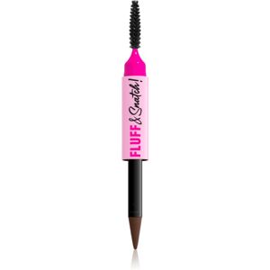 NYX Professional Makeup Fluff & Snatch creion pentru sprancene cu efect de pulbere culoare Brunette 1 g NYX Professional Makeup Fluff & Snatch creion pentru sprancene cu efect de pulbere culoare Brunette 1 g