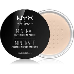NYX Professional Makeup Mineral Finishing Powder pudra cu minerale culoare Light/Medium 8 g female