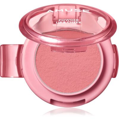 AMUSE Powder Lip & Cheek pudra cremoasa buze si obraz culoare 07 Rose Girl 4 g AMUSE Powder Lip & Cheek pudra cremoasa buze si obraz culoare 07 Rose Girl 4 g
