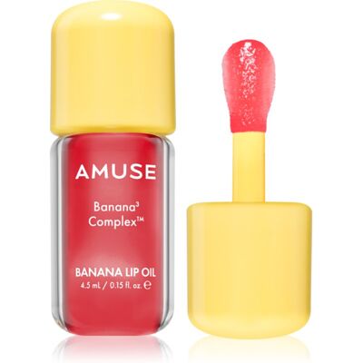 AMUSE Banana Lip Oil ulei de banane de buze culoare 05 Cranberry Pop 4.5 ml AMUSE Banana Lip Oil ulei de banane de buze culoare 05 Cranberry Pop 4.5 ml